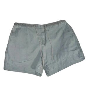 Eddie Bauer Green Cargo Shorts Lightweight Comfort